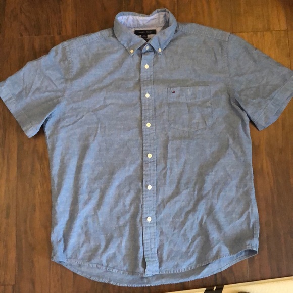 Tommy Hilfiger burton down shirt - Picture 1 of 2